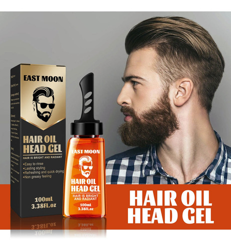 Y Hair Fijador Gel Con Peine Dip Men Care Styling Wax S 0002