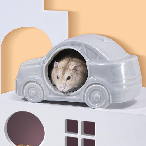 Hamster House Cave Cómodo Hábitat De Caricatura En Forma