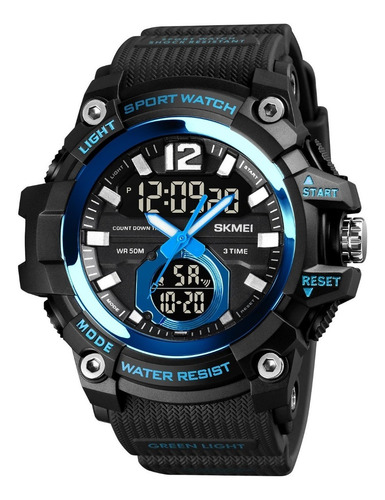 Imagen 1 de 1 de Reloj Skmei 1725 Resistente Al Agua Y Golpes / Alfashop