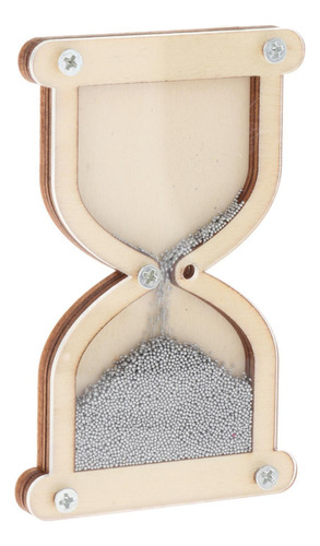 A 2 Kit Tablero Ocupado Reloj Arena Madera, Gris