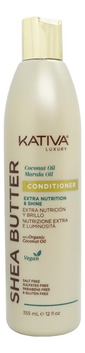  Kativa Shea Butter Acondicionador Nutrición Y Brillo Vegano