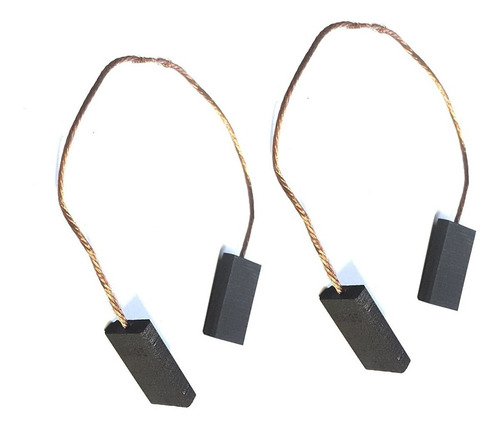 Carbon Doble Sierra Carnicera Asincron 6,3x18x32mm Jgo X2par