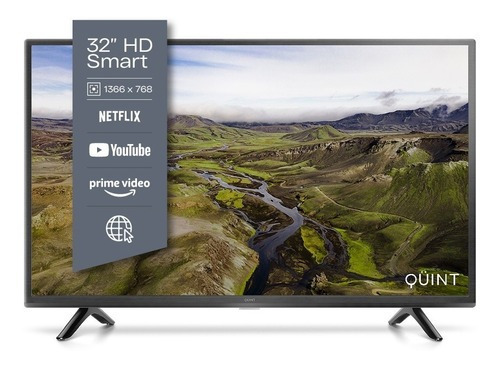 Imagen 1 de 8 de Smart TV Quint QT1-32FRAME LED Linux HD 32" 220V