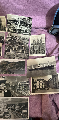 Tarjeta Postal Sellos De Europa 21 Tarjetas Postales Antigua (Usado)