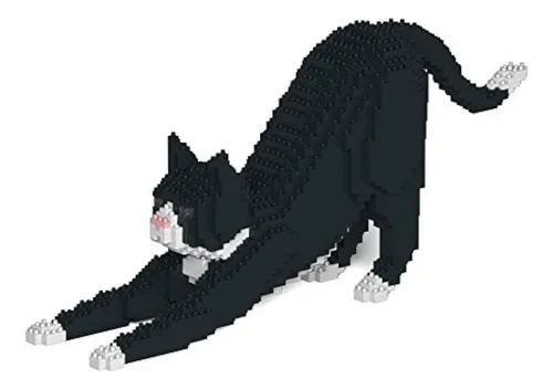 Jekca Tuxedo Cat 04s | Bloques De Construcción De Plástico |