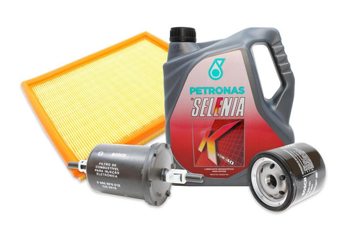 Kit Filtros + Aceite Selenia K 15w40 Fiat Idea 1.8 Flex