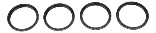 Kit De Filtros Close Up Lens 4 En 1 +1 +2 +4 +10 Macro Optic