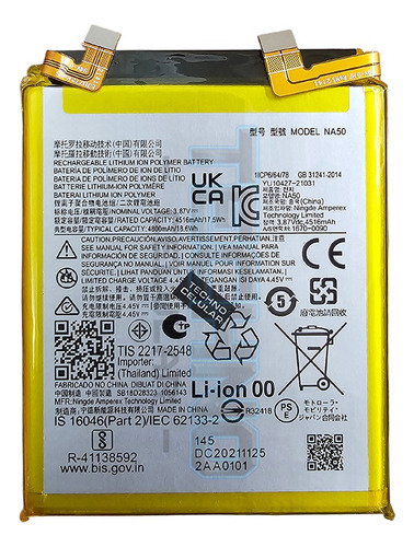 Bate Para Motorola Edge 30 Pro Xt2201 Na50 100% Original