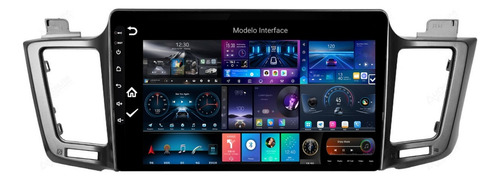 Multimidia Toyota Rav4 2013 A 2019 9p Android 14 Carplay 64g