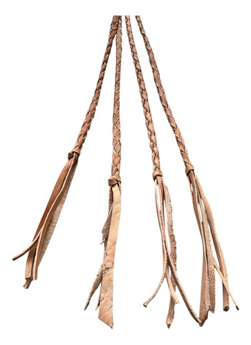 Cuartas Charras Para Caballos De Cuero En Pajuela Tejida