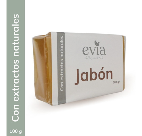Imagen 1 de 2 de Jabón Dermolimpiador Glicerina Artesanal De Manzanilla Avena