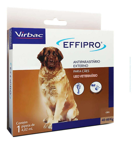 Pipeta Antipulgas E Carrapatos Para Cães - 8 Sem+