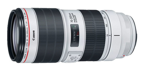 Lente Canon Ef 70-200mm F/2.8 L Is Iii Usm Manual Blanco