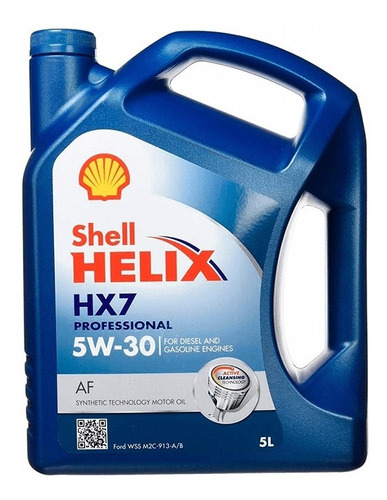 Shell Helix Hx7 10w40 Semi Sintético 5lt.