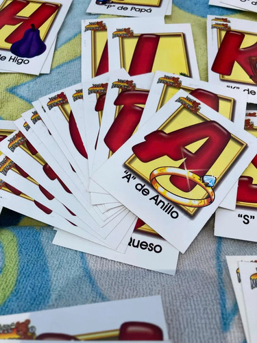 Juego Didactivo- Memorama De Letras (Usado)
