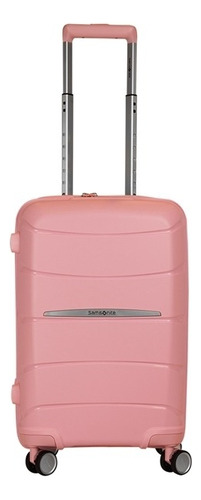 Mala Samsonite Outline Pro Pequena Rosa Lisa