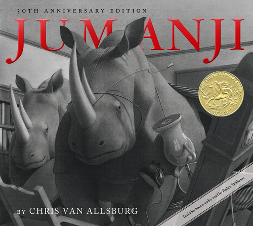 Libro Jumanji-chris Van Allsburg-inglés