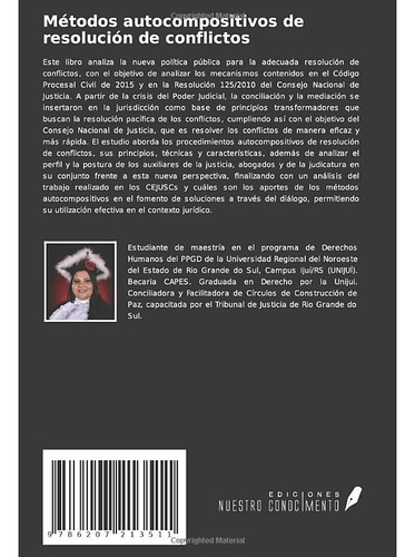 Metodos Autocompositivos De Resolucion De Conflictos: Y La A