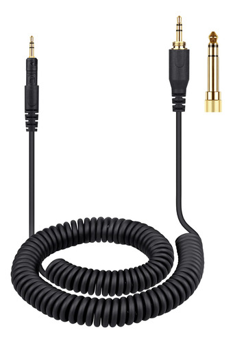 Weishan Ath-m50x Cable Auxiliar En Espiral De Repuesto Para