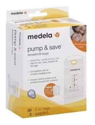 Medela Pump And Save50  Y 2 Adaptadores