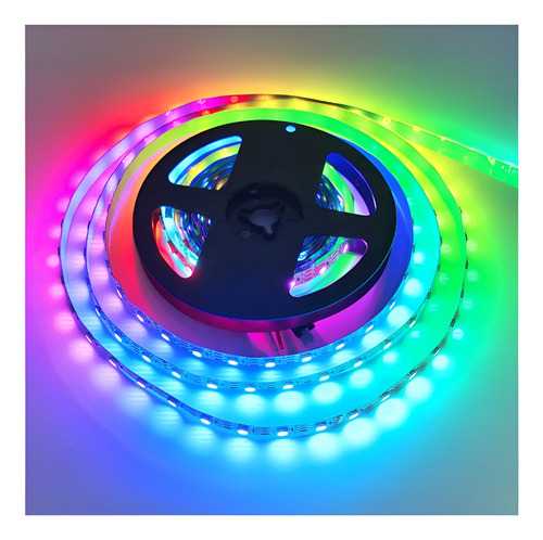 Rollo 5 Mt Cinta Led Pro 12v 14w/m 60led/mt Rgb Secuencial