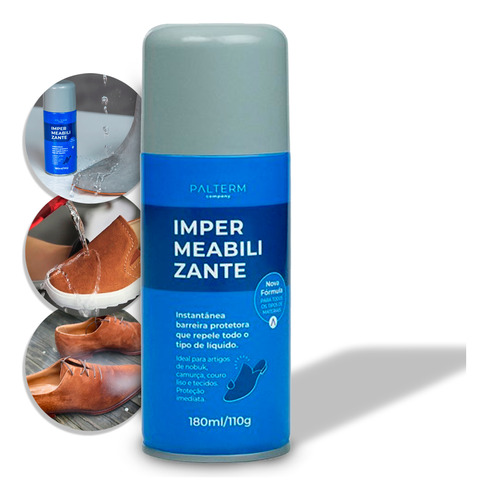 Spray Impermeabilizante Para Calçados Couro Camurça Nobuck