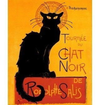 Posters Le Chat Noir (el Gato Negro) De Théophile Alexandre