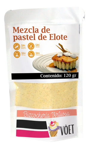 Mezcla Keto En Polvo Para Preparar Postre Sabor Elote