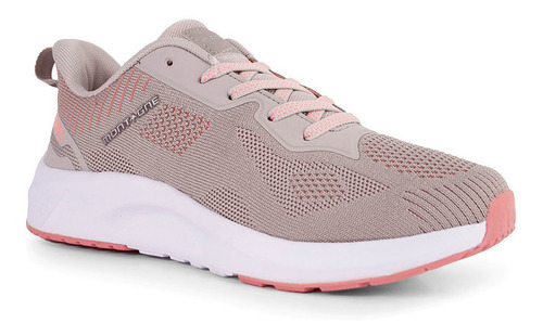 Zapatillas Montagne Road 5 Gris Rosa  Mujer