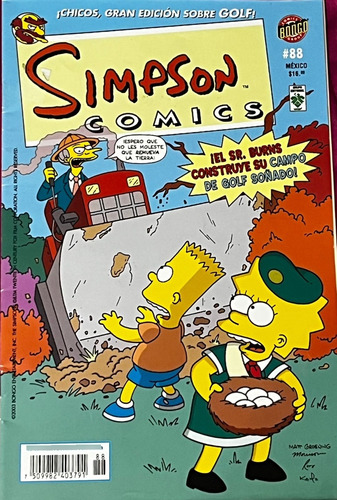 10 Números Cómics Simpson. Colección 2002-2007