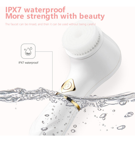Cepillo Limpiador Facial Vibratorio L Three In Ipx7 Con 3 90
