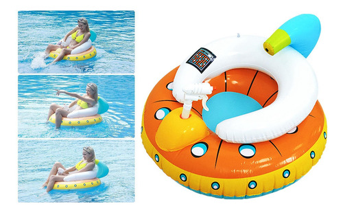 Flotador De Piscina Inflable Para Niños, Portátil, Bonito