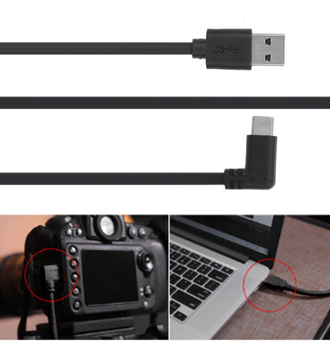 Línea De Conexión De Cámara Cable De Datos De Computadora Us