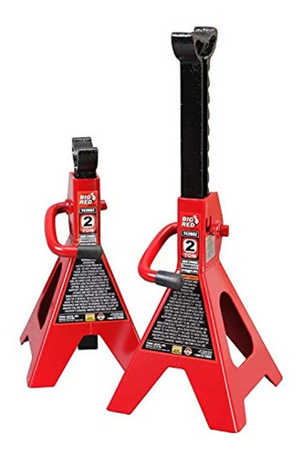 Soportes De Gato Torin Rojo Grande T42002: Capacidad De 2 To