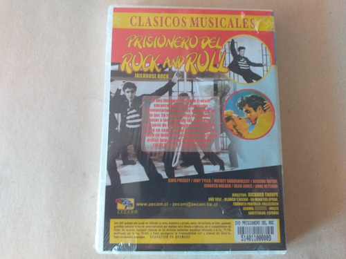 Dvd Elvis Presley - Prisionero Del Rock And Rollrichard T