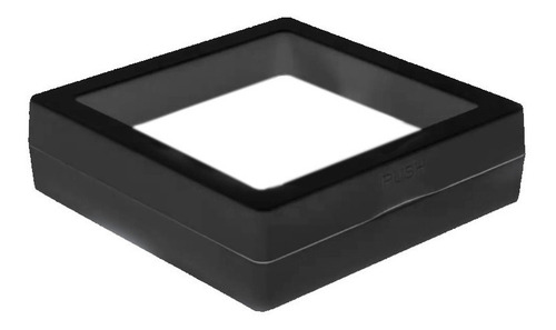 Caixinhas Joias Berloques, Pingentes, Pedras 7x7 50 Unid. Cor Preto