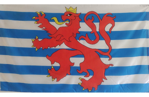 Bandera Luxemburgo Doble Faz Tamaño 90cm X 150cm Poliester