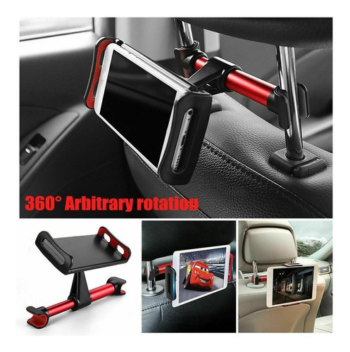 Imagen 9 de 9 de Soporte Universal Celular Auto Holder Asiento Trasero
