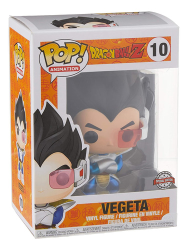 Funko Pop Vegeta Edicion Especial No 10