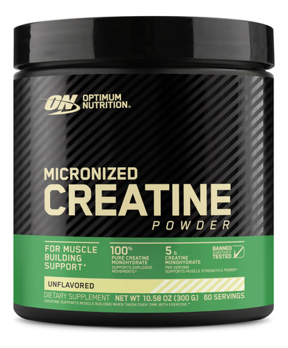 Suplemento Optimum Nutrition Creatina Monohidratada Microniz