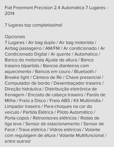 Imagem 3 de 8 de Fiat Freemont 2014 2.4 Precision 5p