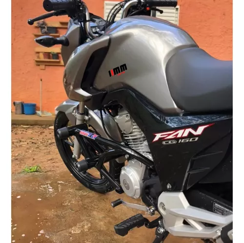 Protetor de Carenagem e Motor Moto Cg 160 Fan 160 ano 2022 2023 em diante  Mata Cachorro Honda em Promoção na Americanas