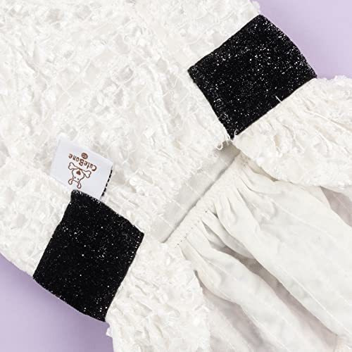 Imagen 8 de 8 de Cutebone Perro Vestido De Noche Fiesta Senior Bling Cachorro