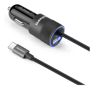 Saxhorn Fast Usb C Car Charger Compatible For Samsung Galaxy
