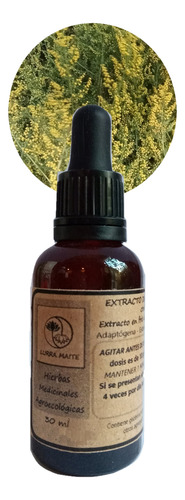 Extracto Adáptogeno Artemisa Annua 30ml - Lurra Maite