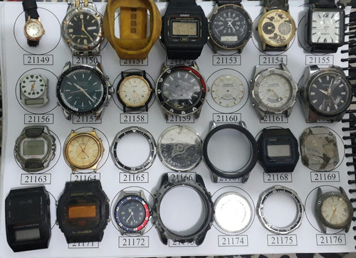 Lote 76 Sucatas Casio E Outros- Máquina Do Tempo