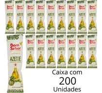 Comprar Kit 200 Un Azeite De Oliva Bom Sabor Gourmet Em Sachê 4ml 