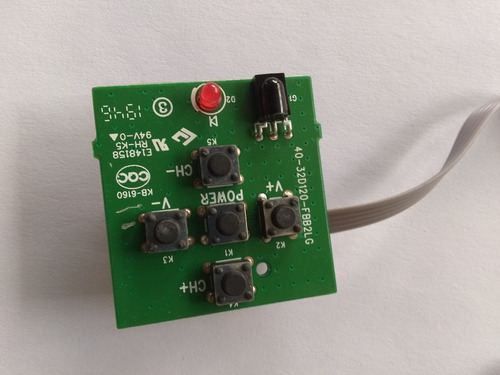 Botonera/sensor Ir Y Módulo Wi-fi Jvc -si32h (Usado)