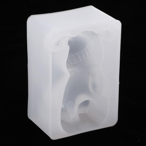 Flor Seca Diy Molde Del Ornamento De La Perro 75x40x30mm