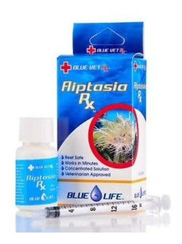 Aiptasia Rx Removedor De Aiptasia E Mojano Blue Vet